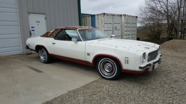 1974 Chevrolet Laguna Type S-3 7.4L 1974 Chevrolet Chevelle 2 door