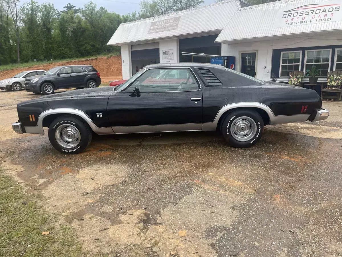 1974 Chevrolet Malibu Classic Coupe Black classic 1974 Chevrolet Malibu classic