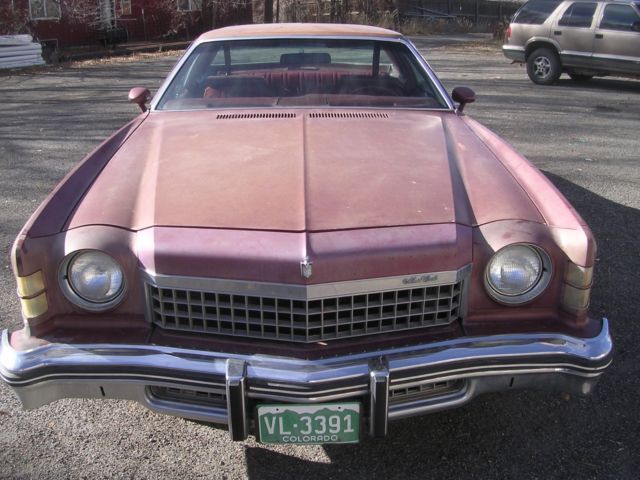 1974 Chevrolet Monte Carlo Landau LS4 454 BIG BLOCK SURVIVOR BARN FIND!! 1974 Chevrolet Monte Carlo Landau