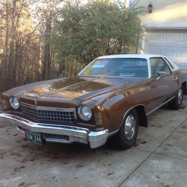 1974 Chevrolet Monte Carlo Limited edition full vinyl top