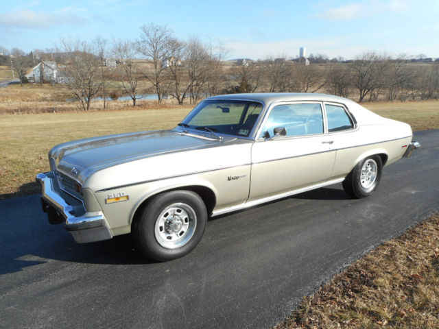 1974 Chevrolet Nova Custom 41,000 orig mi, 350 rare buckets with column shift 1974 Chevrolet Nova