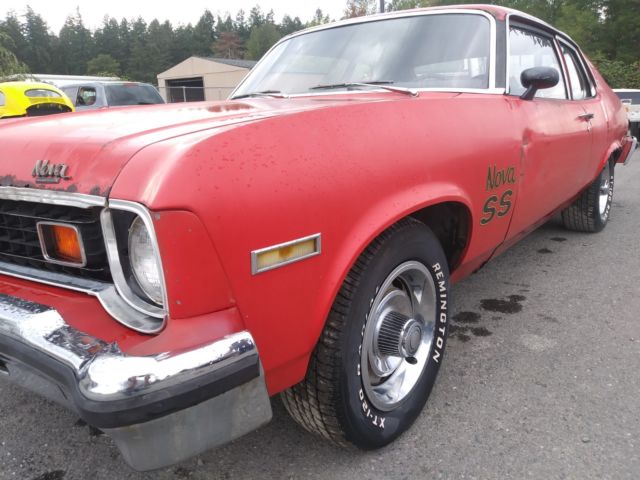 1974 Chevrolet Nova SS, 350, tach, posi, bucket seats, survivor! - photo 13