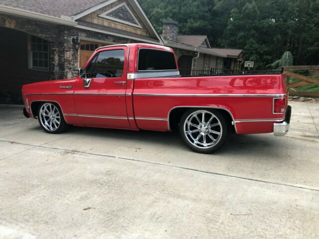 1974 Chevy C-10 Super Cheyenne Short Bed Factory 454 Mild Cam AC Power Windows 1974 Chevrolet C-10 Super Cheyenne