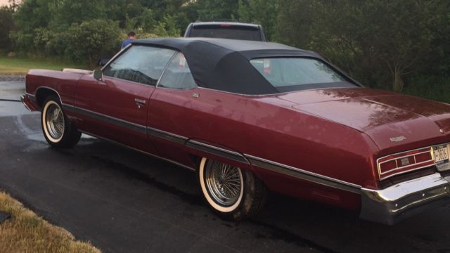 1974 Chevrolet Caprice Classic Convertible 2-Door - photo 2