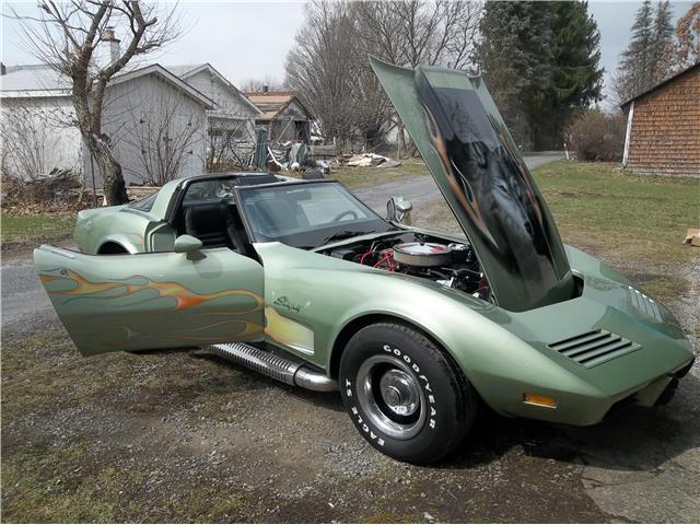 1974 chevy corvette 10,211 Miles green 2 dr 355 1974 Chevrolet Corvette --