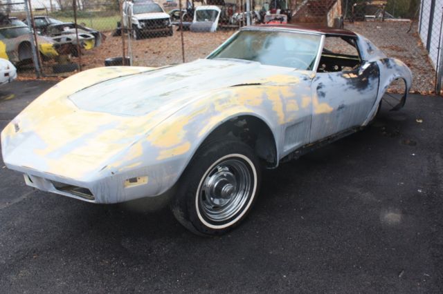 1974 Chevy Corvette Stingray Project Car Race Tubbed ford 9 inch 4 link Drag C3 1974 Chevrolet Corvette