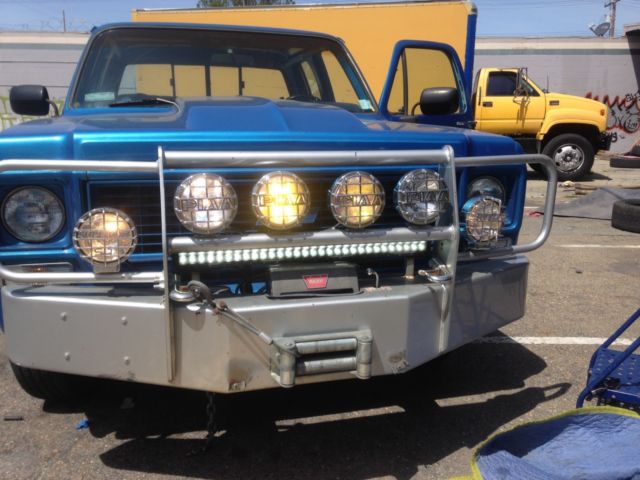 1974 Chevy GMC C-20 Dually Custom crew Cab 3+3 Pickup truck 454 Big Block NR 1974 Chevrolet Cheyenne