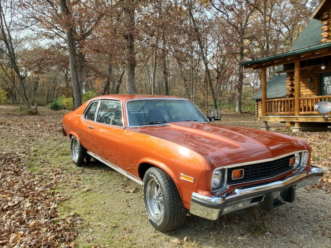 1974 CHEVY NOVA - EXCELLENT - NEW 383 CI V8 AUTO PS PB DUAL EXHAUST CUSTOM 1974 Chevrolet Nova