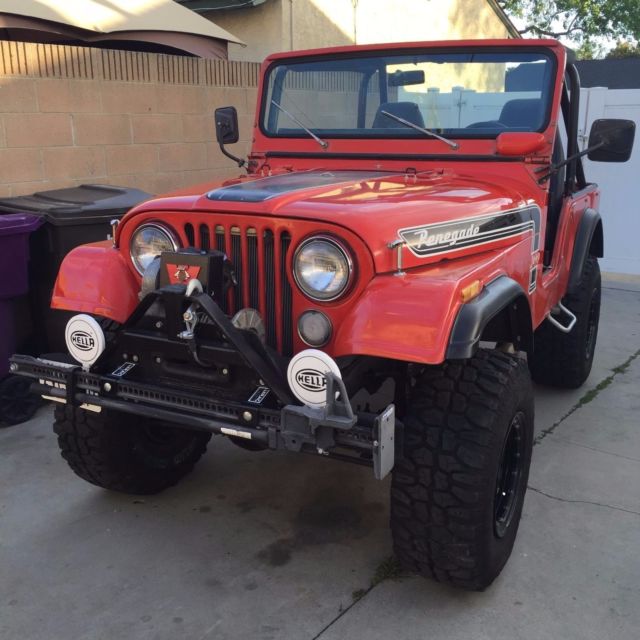 1974 CJ-5 Jeep Renegade 360 AMC V-8 1974 Jeep CJ