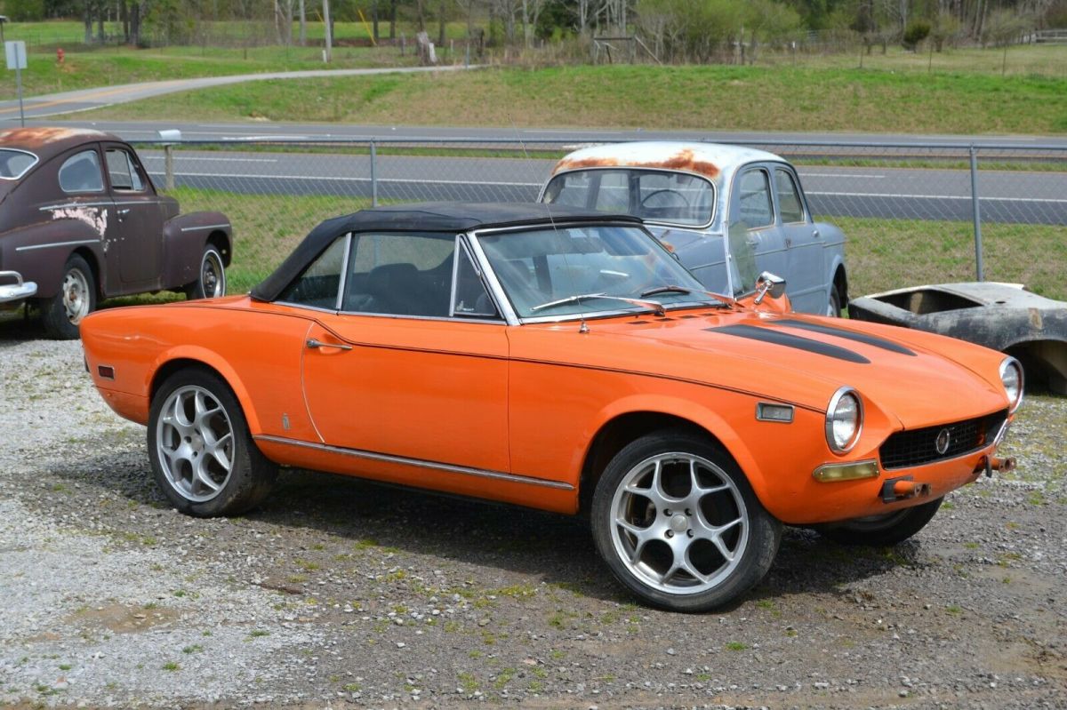 1974 Classic Fiat 124 Spider 1800cc 1974 Fiat 124 Spider