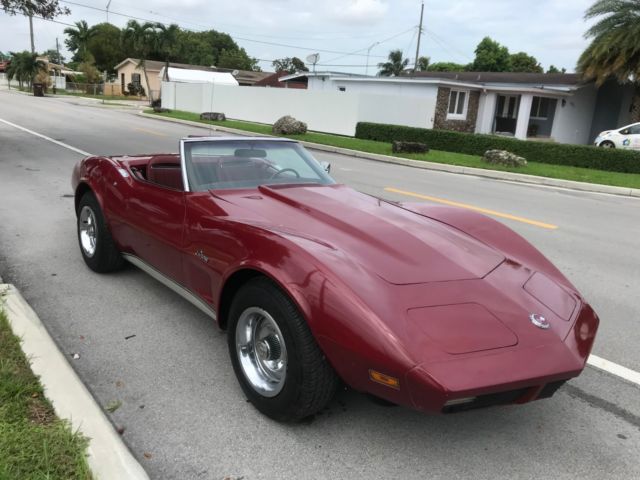 1974 Corvette Conv. $45k invested, $1 no reserve, #'s matching 1974 Chevrolet Corvette