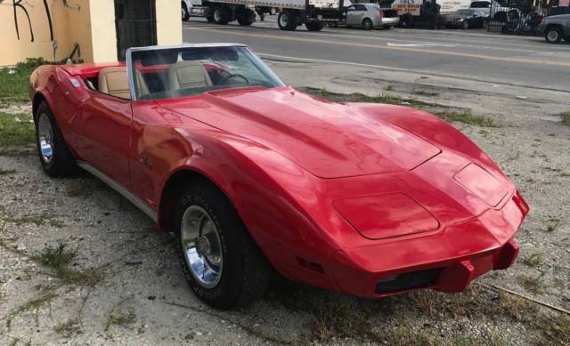 1974 Corvette convertible 4 speed manual (No Reserve) 1974 Chevrolet Corvette