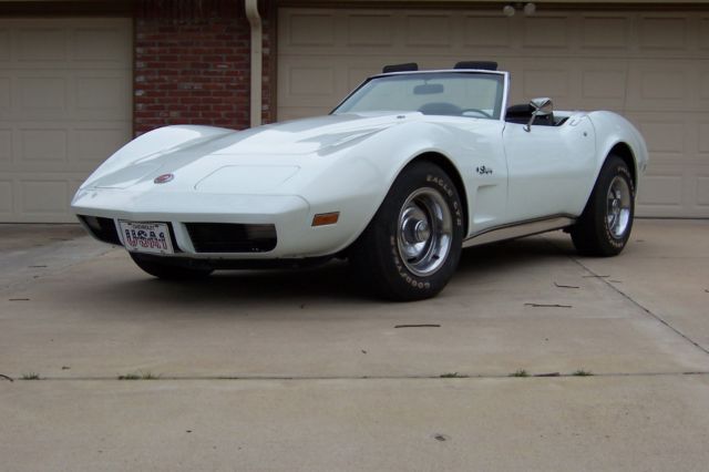 1974 Corvette Convertible LS4 454 CI Big Block 1974 Chevrolet Corvette