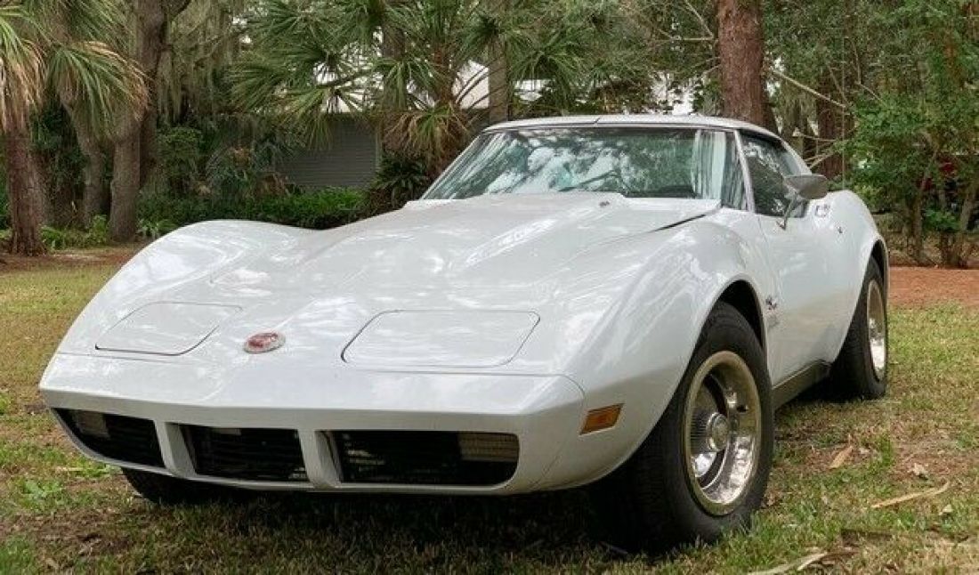 1974 Corvette Stingray C3 454 CI (LS4) 4-Speed with Factory Air Matching Numbers 1974 Chevrolet Corvette
