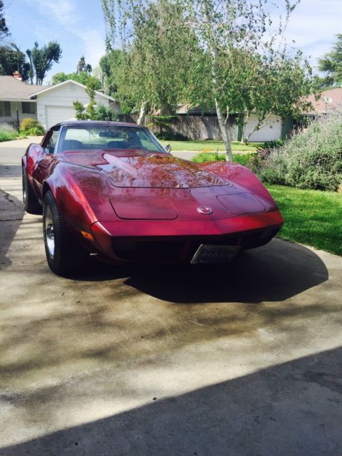 1974 corvette with New 375HP Factory Blue Print Emgine 1974 Chevrolet Corvette