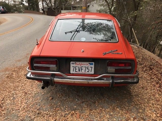 1974 Datsun 240z Original Owner Low Miles 1972 Datsun Z-Series ORANGE/WHITE RACING STRIPS