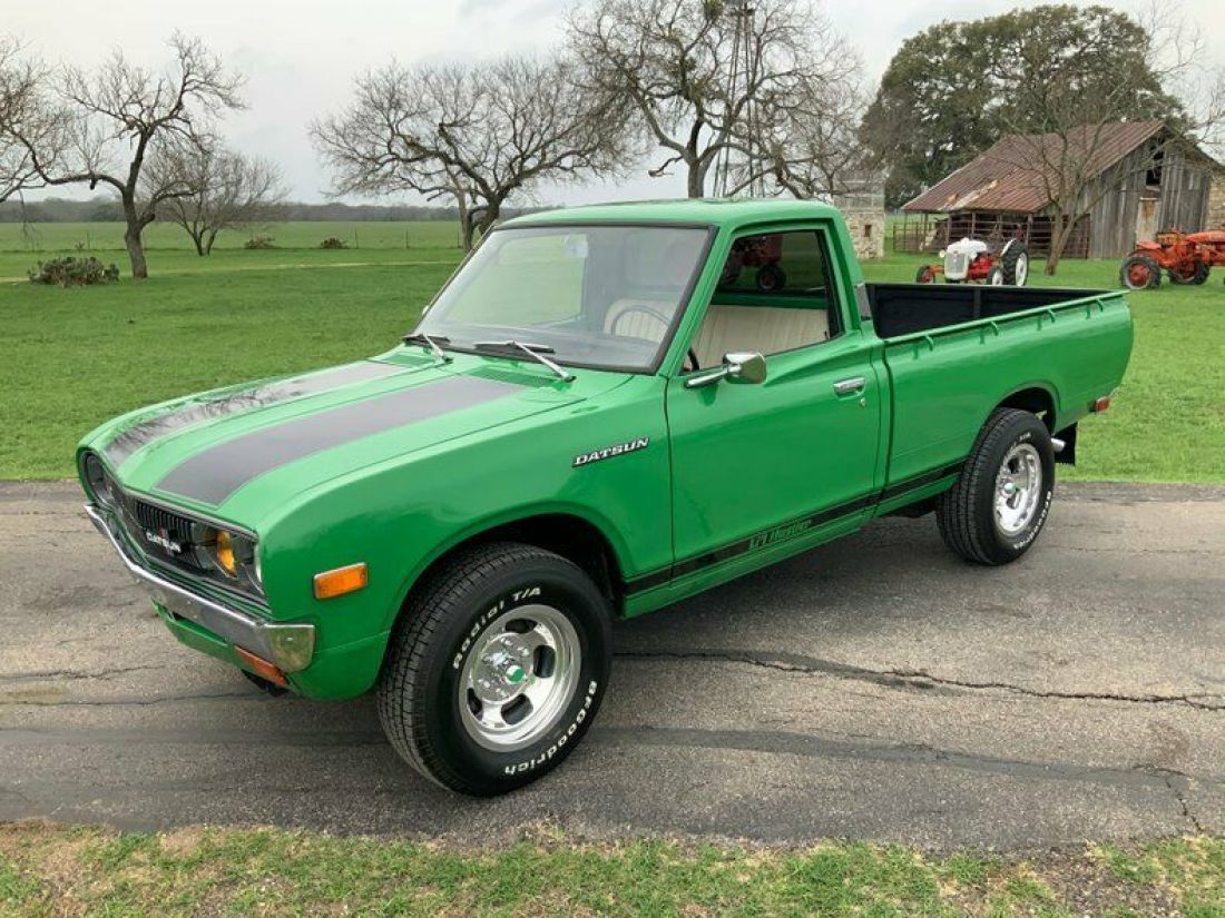 1974 Datsun 620 Nicely Restored, Great Paint, Solid 84648 Miles Kelly Green Pick 1974 Datsun 620 Nicely Restored, Great Paint, Solid