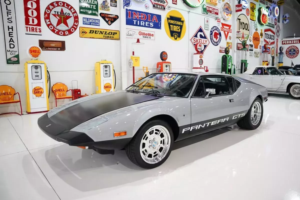 1974 De Tomaso Pantera Real GTS Documented 1,163 Actual Miles, All Original 1974 De Tomaso Pantera GTS