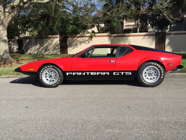 1974 DeTomaso Pantera 7000 Series GTS See videos 1974 De Tomaso Other