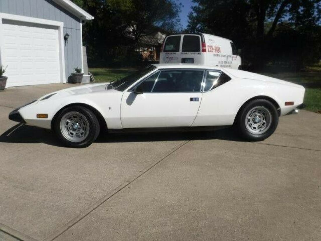 1974 DeTomaso Pantera GTS White 351 Cleveland w/ upgrades 1974 De Tomaso Pantera