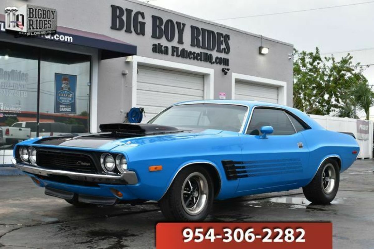 1974 Dodge Challenger 340 V8 W/ AC Very Nice Mopar Muscle Car 100% Turn Key 1974 Dodge Challenger