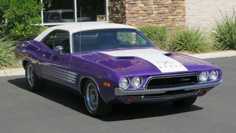 1974 Dodge Challenger 63000 Miles "Plum Crazy" Coupe 383 A 1974 Dodge Challenger