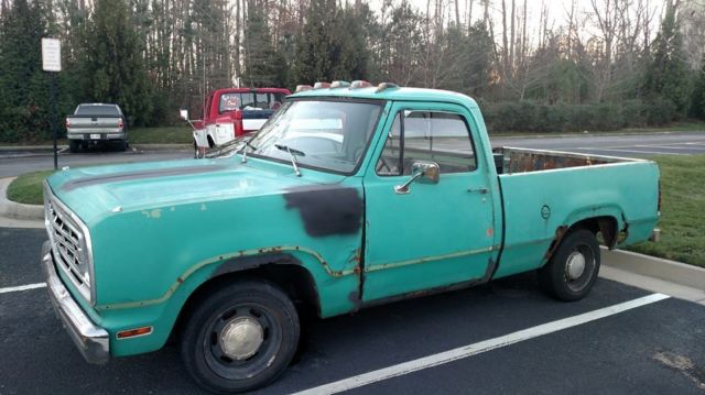 1974 Dodge D100 Project Truck 1974 Dodge Other Pickups