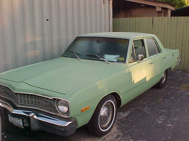 1974 DODGE DART FOUR DOOR SLANT 6 A/C POWER DISK BRAKE 1974 Dodge Dart