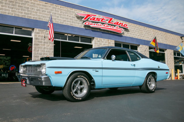 1974 Dodge Dart Sport Demon 318 V8 Correct Color of Powder Blue 1974 Dodge Dart Sport "Demon"