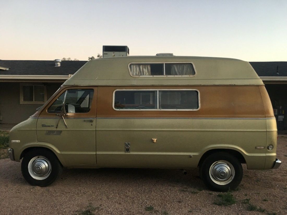 1974 Dodge High Top Tradesman 300 Camper Van Conversion - photo 2