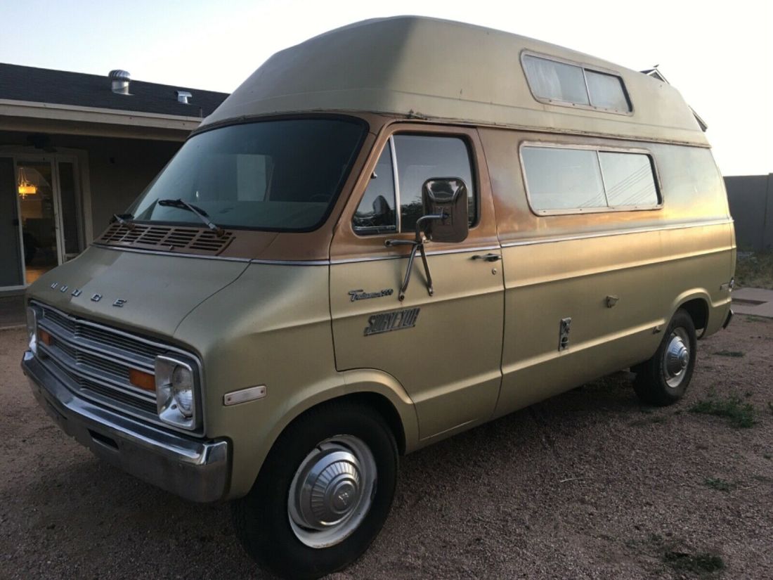 1974 Dodge High Top Tradesman 300 Camper Van Conversion - photo 3