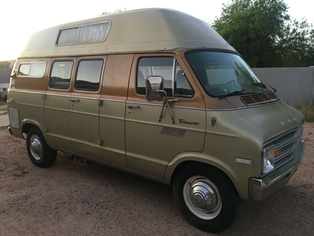 1974 Dodge High Top Tradesman 300 Camper Van Conversion - photo 8