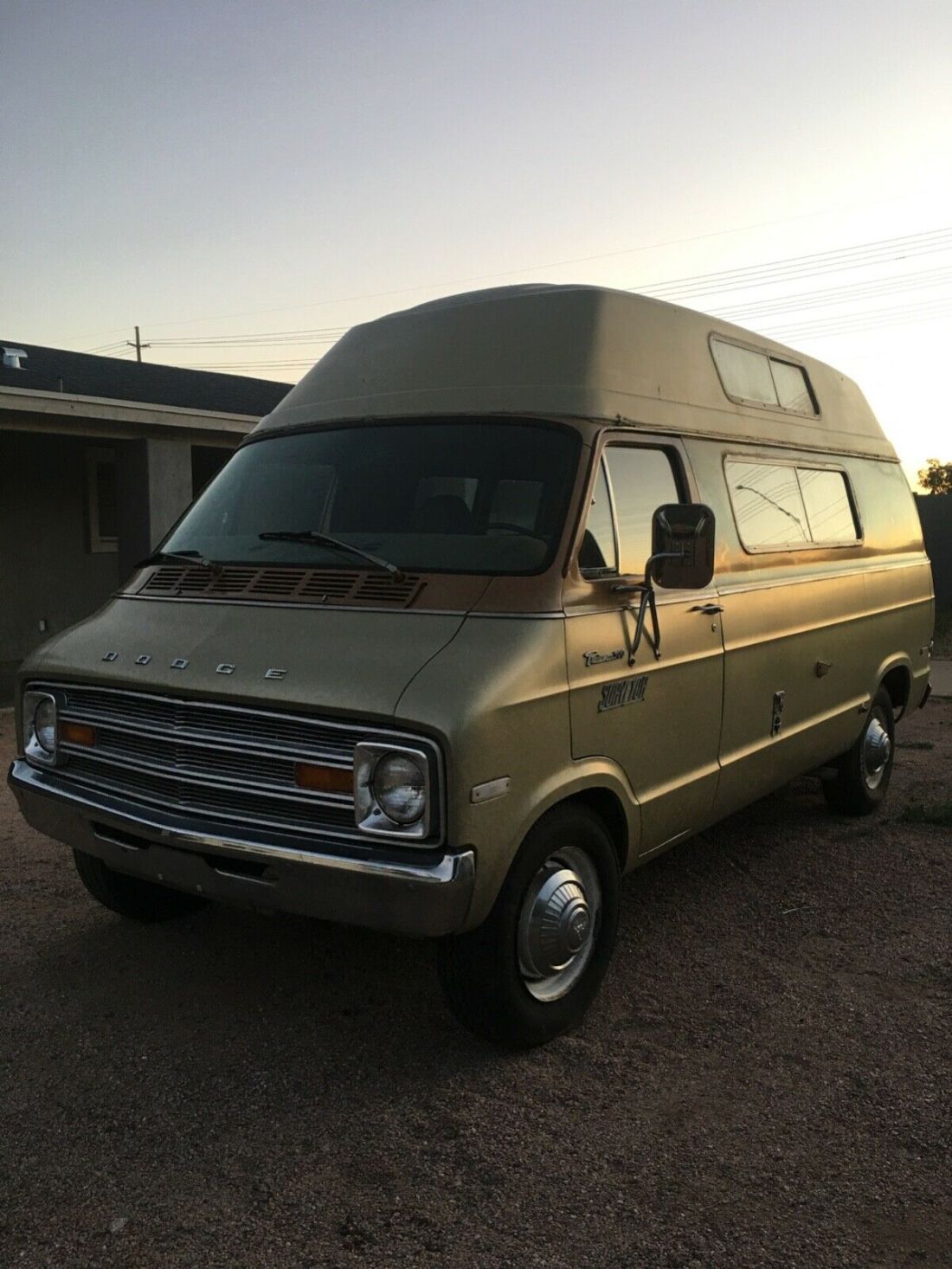 1974 Dodge High Top Tradesman 300 Camper Van Conversion - photo 9