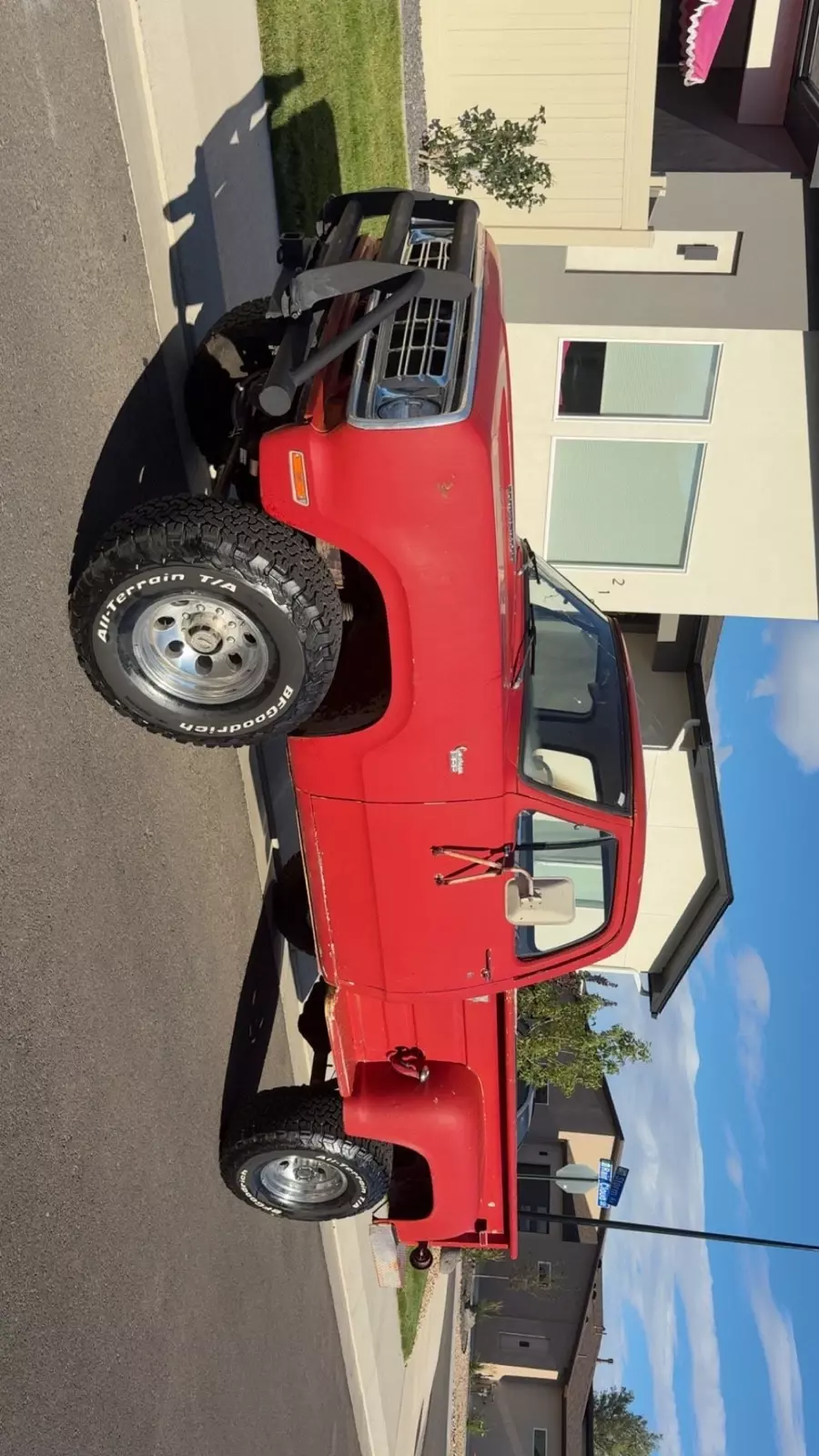 1974 Dodge Power Wagon Red custom 200 1974 Dodge Power Wagon custom 200