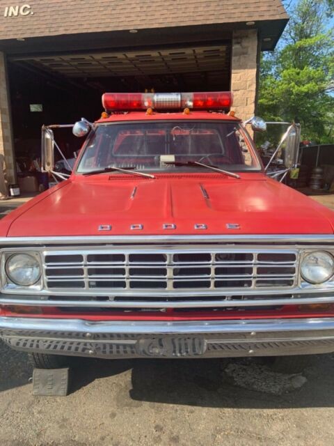 1974 Dodge Power Wagon W30 4x4 Firetruck 1974 Dodge Power Wagon