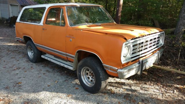 1974 dodge ramcharger 1974 Dodge Ramcharger se