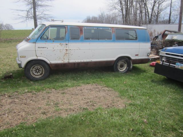 1974 Dodge Sportsman 3/4 ton Van-titled Station Wagon-Rat Rod-Resto-OR ???? 1974 Dodge Sportsman