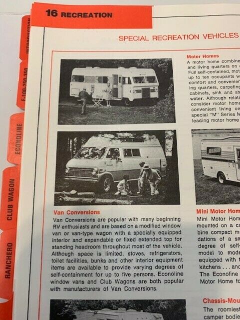 1974 Ford E-Series Van CAMPER VW - photo 13