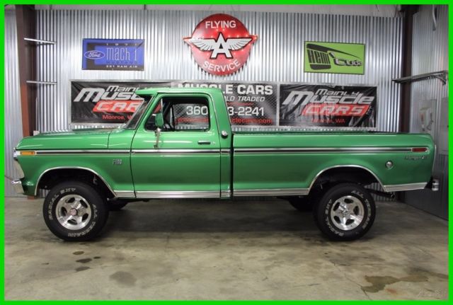 1974 F100 4x4, 390, Auto, Power Steering & Brakes One Owner Truck $15k repaint! 1974 Ford F-100 1974 F-100 XLT 4x4, One Owner, Fresh $15k Repaint, Rebuilt 390