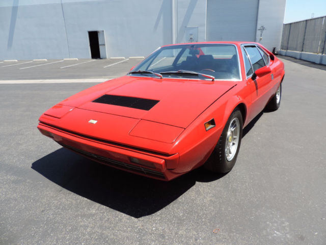 1974 Ferrari Dino 308 GT4 in Red Only 53,953 Miles GT 4 GT-4 Nice Car Overall 1974 Ferrari Dino Dino 308 GT4