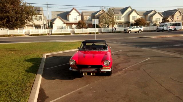 1974 Fiat 124 Spider Spider Sport - photo 2