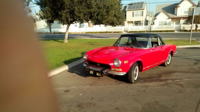 1974 Fiat 124 Spider Spider Sport - photo 3