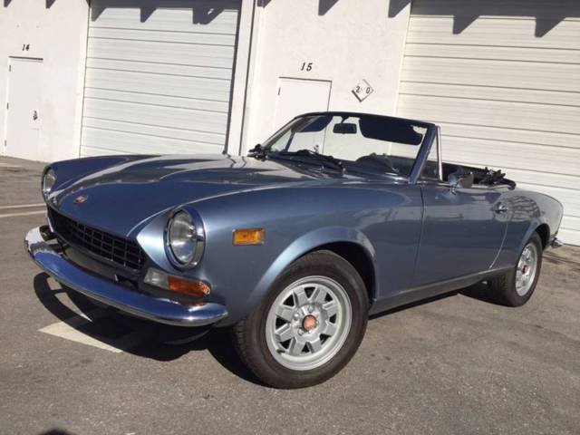 1974 FIAT SPIDER 124 SPORT PININ FARINA DESIGN 1974 Fiat 124 Spider