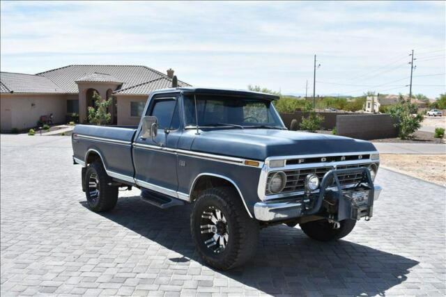 1974 Ford 4x4 F250 Ranger XLT w A/C (Highboy) Arizona Truck with NO Rust! 1974 Ford F-250 XLT