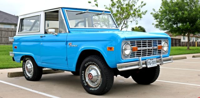 1974 ford bronco, automatic, early bronco restored, engine balanced, MUST SEE! 1974 Ford Bronco