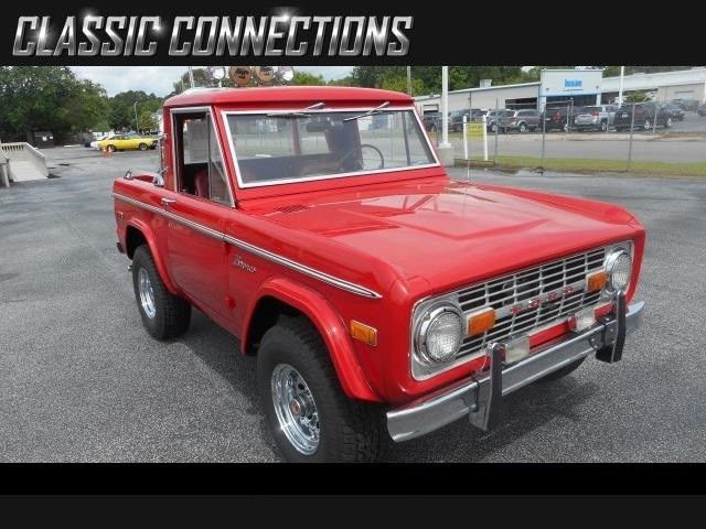 1974 Ford Bronco Custom 6234 Miles Red 302 Automatic 1974 Ford Bronco Custom