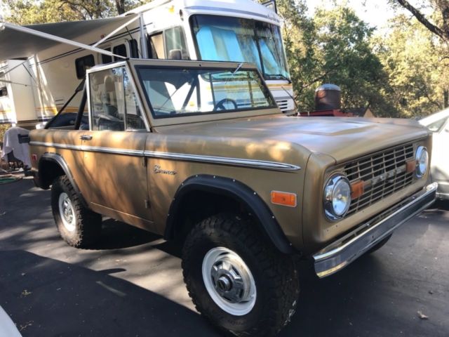 1974 ford bronco early version mostly stock RANGER MODEL 1974 Ford Bronco Ranger
