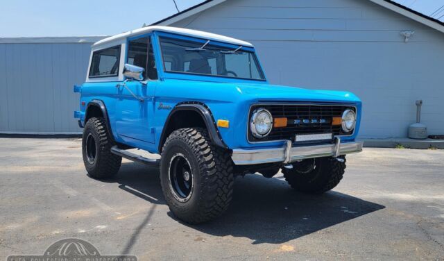 1974 Ford Bronco Hard Top 122114 Miles Blue SUV 8 CYLINDER Automatic 1974 Ford Bronco Hard Top