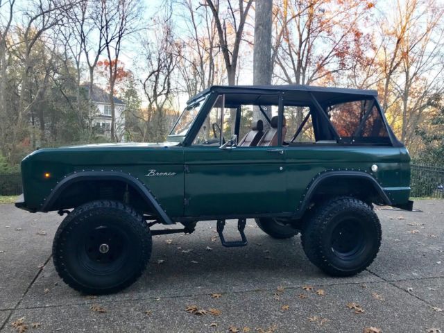1974 FORD BRONCO RANGER - AUTOMATIC - 4X4 - 351 WINDSOR V8 - HUNTER GREEN / BLK 1974 Ford Bronco