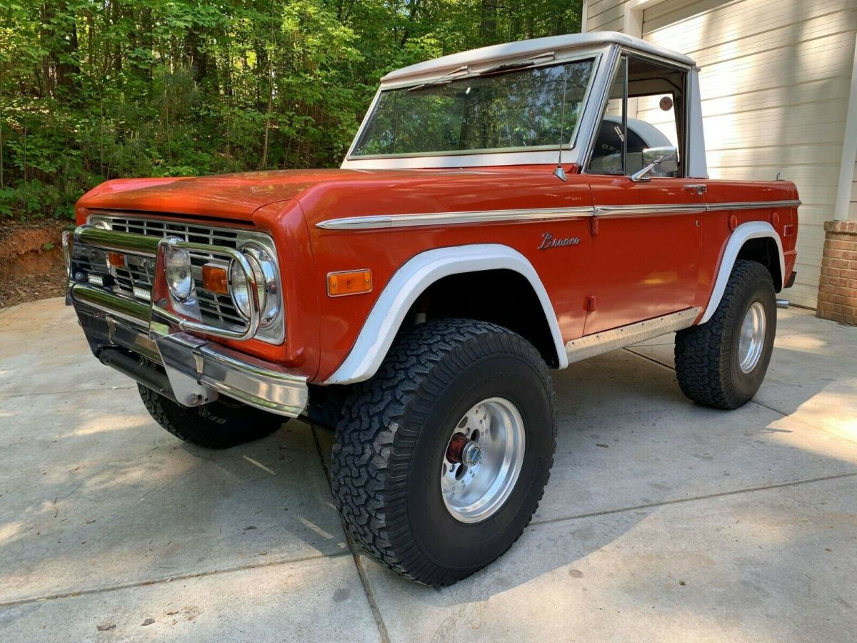 1974 Ford Bronco Ranger Rust Free All Original Body 302 V8 Automactic Low Reserv 1974 Ford Bronco Ranger